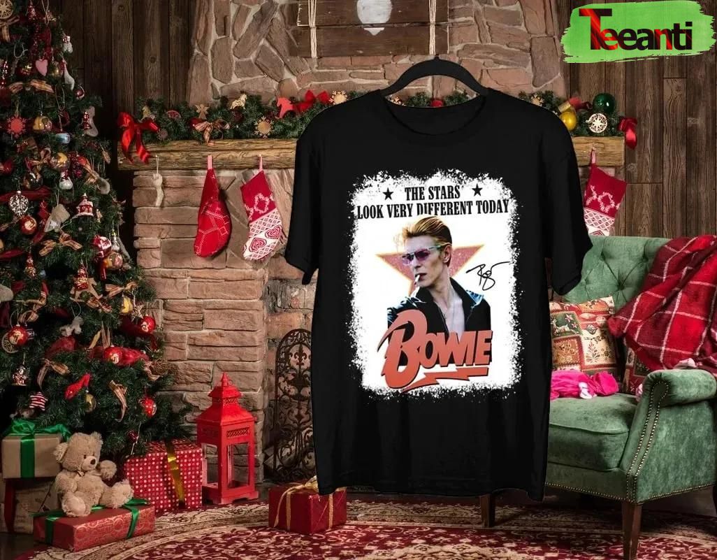 David Bowie Christmas Signature T-Shirt