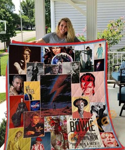 David Bowie Legends Quilt Blanket Bedding Set