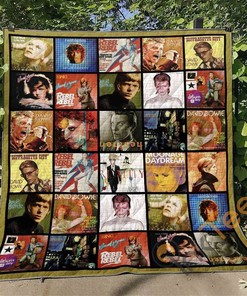 David Bowie Quilt Blanket Bedding Set