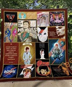 David Bowie V2 Quilt Blanket Bedding Set