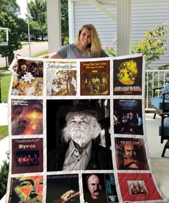 David Crosby Quilt Blanket Bedding Set for Home Décor