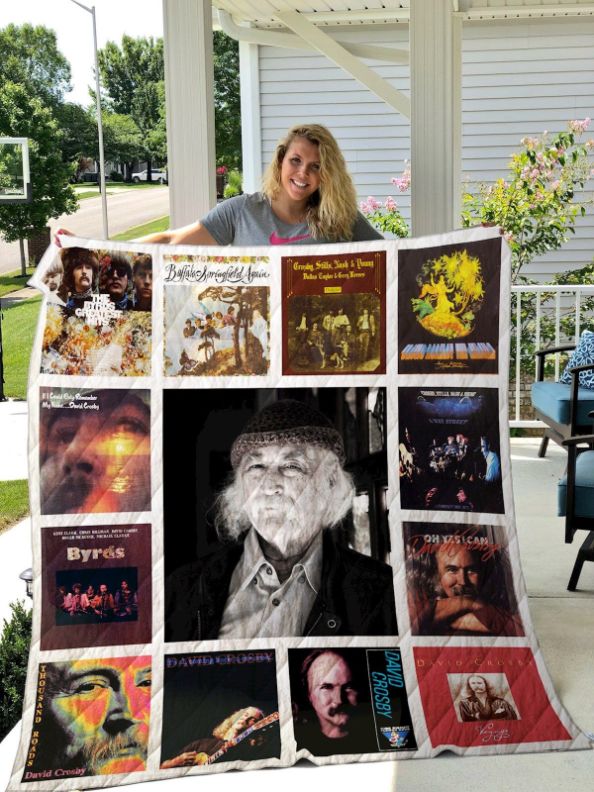David Crosby Quilt Blanket Bedding Set for Home Décor