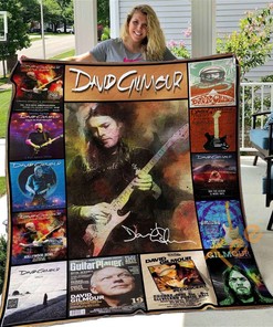 David Gilmour V1 Quilt Blanket Bedding Set