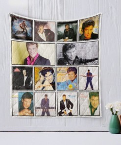 David Hasselhoff Quilt Blanket Bedding Set for Home Décor