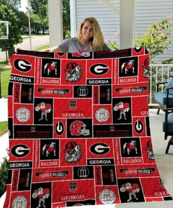 Dawgs Ncaa Georgia Bulldogs Great Quilt Blanket Bedding Set