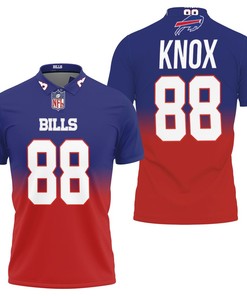 Dawson Knox #88 Buffalo Bills Great Player Nfl American Football Team Royal Color Crash 3d Designed Allover Gift For Bills Fans Polo Shirt
