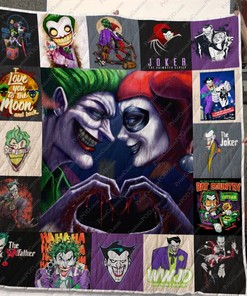 Dd Joker And Harley Quinn Mad Love Quilt Blanket Bedding Set