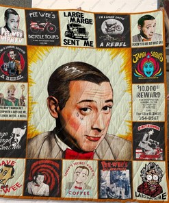 Dd Pee-Wee Herman Quilt Blanket Bedding Set for Home Décor