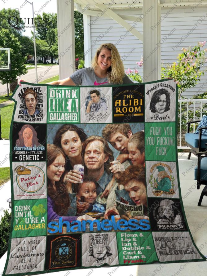 Dd Shameless Quilt Blanket Bedding Set for Home Décor