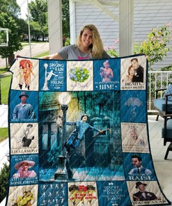 Dd Singing In The Rain Quilt Blanket Bedding Set