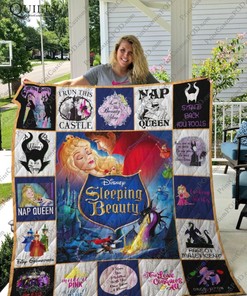 Dd Sleeping Beauty Quilt Blanket Bedding Set for Home Décor