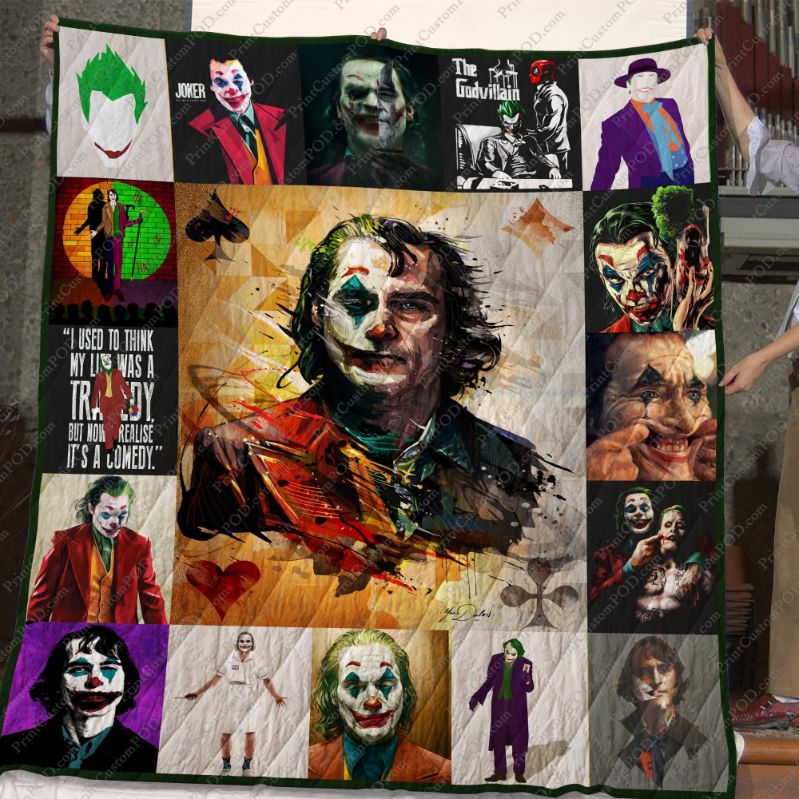 Dd The Joker Quilt Blanket Bedding Set for Home Décor