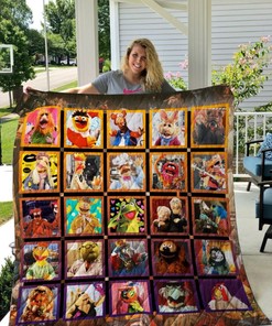 Dd The Muppets Quilt Blanket Bedding Set for Home Décor