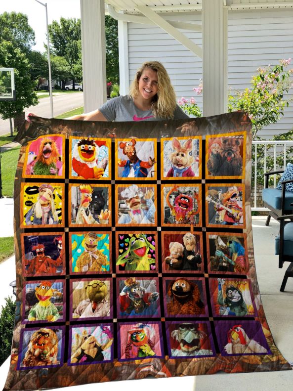 Dd The Muppets Quilt Blanket Bedding Set for Home Décor