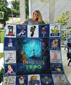Dd The Princess And The Frog Quilt Blanket Bedding Set