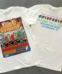 Dead And & Company Tour Hollywood Bowl Oct 29-31, 2021 Los Angeles, Ca T-Shirt
