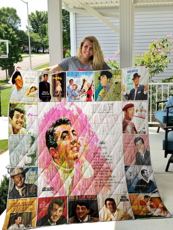 Dean Martin Love Quilt Blanket Bedding Set for Home Décor