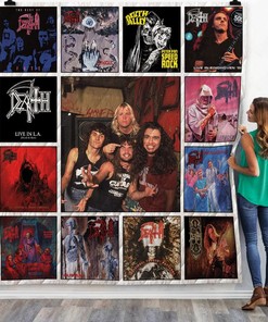 Death Albums Great3 Quilt Blanket Bedding Set for Home Décor