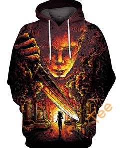 Death Is Near Halloween Hoodie 3D