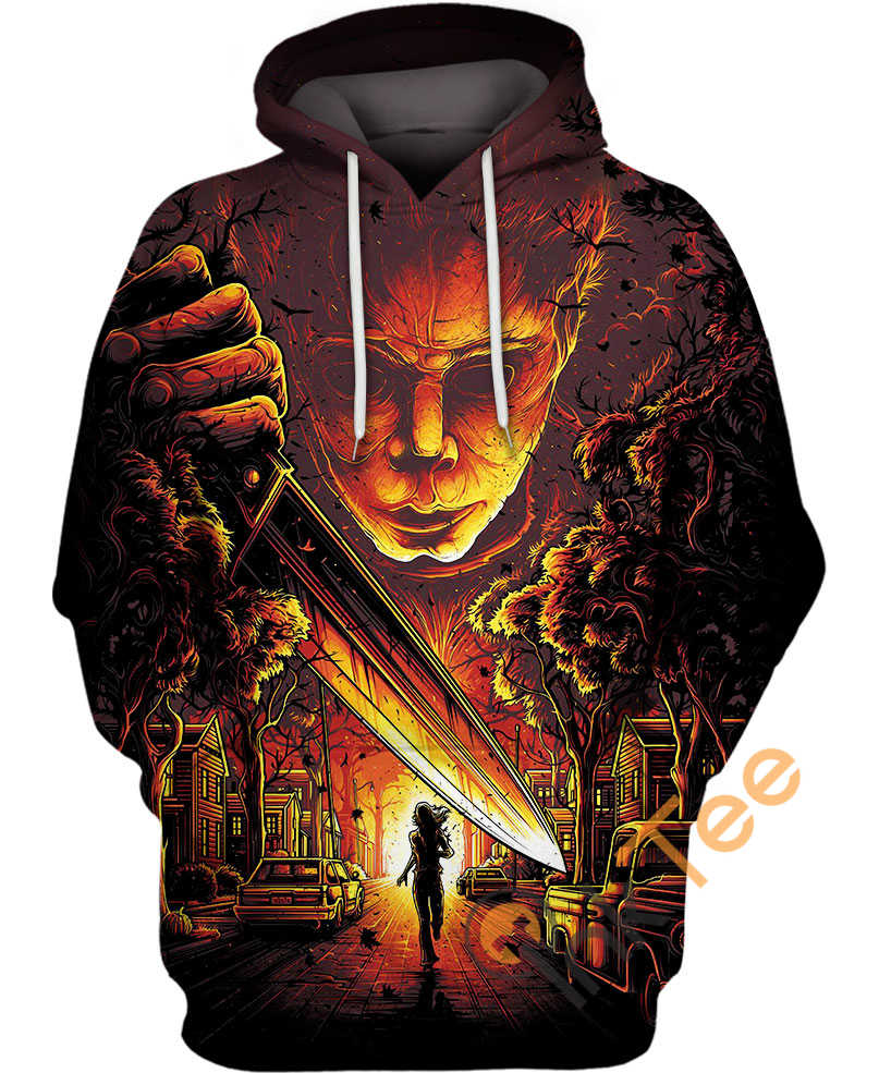 Death Is Near Halloween Hoodie 3D