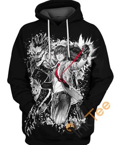Death Note Light Yagami Hoodie 3D