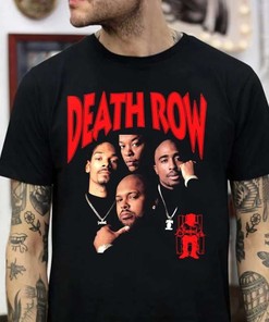 Death Row Records Snoop Dogg Dr Dre 2Pac T-Shirt