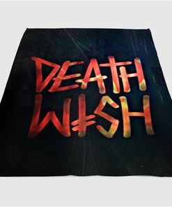 Death Wish Thrasher Sherpa Fleece Blanket Gifts for Family, for Couple