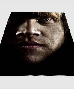 Deathly Hallows Ron Weasley Sherpa Fleece Blanket Gifts for Family, for Couple