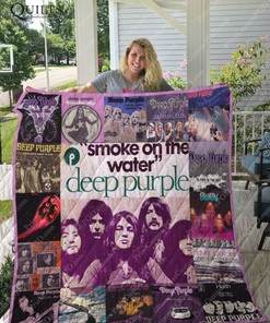 Deep Purple Albums For Fans Collected Quilt Blanket Bedding Set