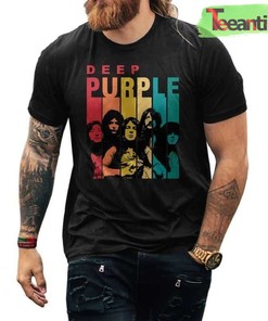 Deep Purple Retro Vintage Classic T-Shirt