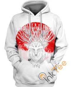 Deer Forest Spirit Hoodie 3D