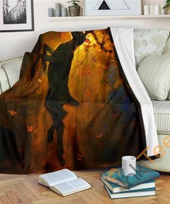 Deer Sherpa Fleece Blanket Gifts for Family, for Couple
