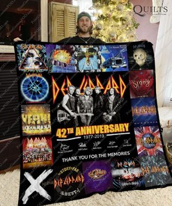 Def Leppard Collection Quilt Blanket Bedding Set