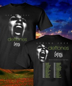 Deftones Music Summer World Tour 2022 T-Shirt