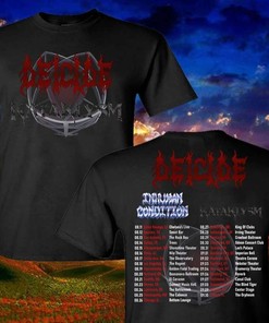 Deicide Music Summer World Tour 2022 T-Shirt