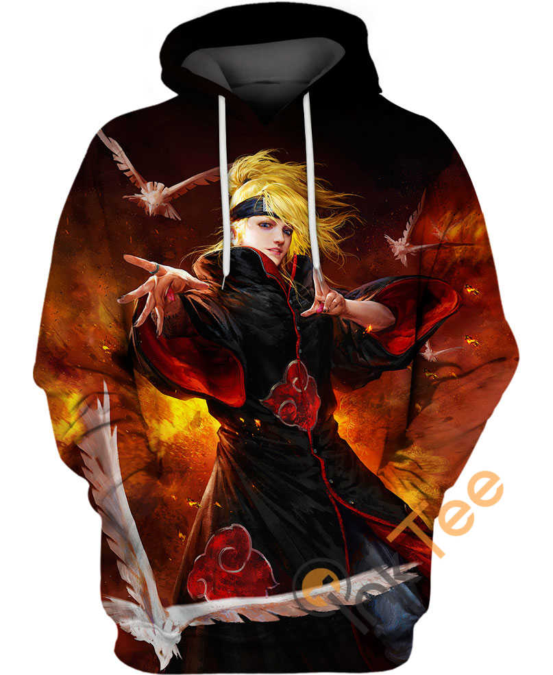 Deidara Naruto Hoodie 3D