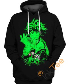 Deku Mha Hoodie 3D