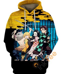 Demon Killers Team Hoodie 3D
