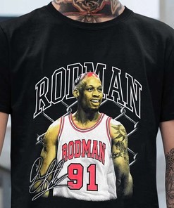 Dennis Rodman Basketball T-Shirt