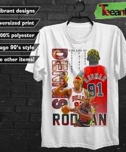 Dennis Rodman Bulls Basketball 90S Nba T-Shirt