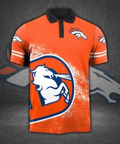 Denver Broncos 3d Polo Shirt Jersey All Over Print Shirt 3d T-shirt
