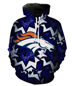 Denver Broncos Football Broncos Streetwear Hoodie 3D