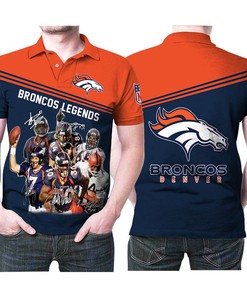 Denver Broncos Nfl American Football Team Logo Gift For Denver Broncos Fans America Football Lovers 1 Polo Shirt All Over Print Shirt 3d T-shirt