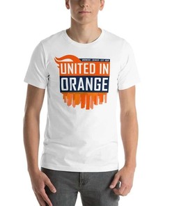 Denver Broncos United In Orange Unisex T-Shirt