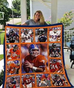 Denver Legends Quilt Blanket Bedding Set