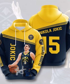 Denver Nuggets Custom All Over Print Hoodie 3D