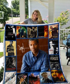 Denzel Washington Collection Quilt Blanket Bedding Set