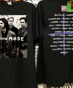 Depeche Mode Faith Devotional World Tour Concert 90S Favorite T-Shirt