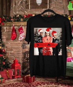 Depeche Mode Signatures Merry Christmas T-Shirt