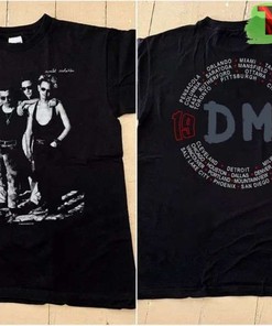 Depeche Mode World Violation 1990 Tour Concert Favorite T-Shirt